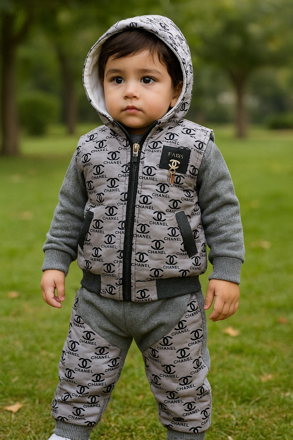 Premium Toddler Winter Tracksuit 3Pcs Set