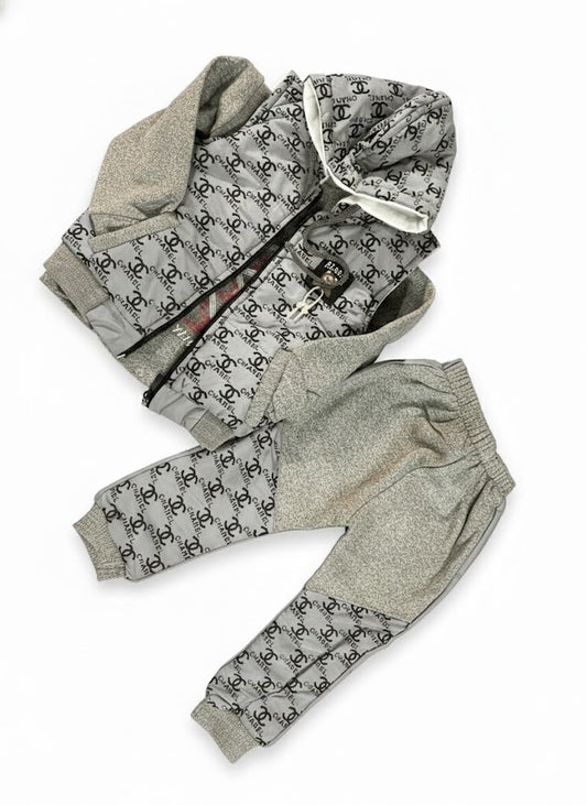 Premium Toddler Winter Tracksuit 3Pcs Set