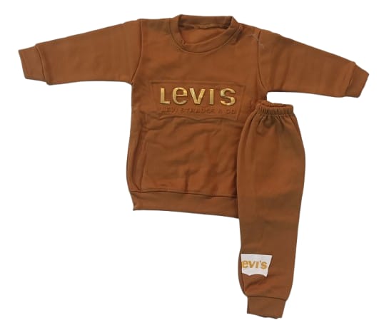 Levi's Fleece Sweatshirt & Pants Set  | boys 2 pc Outfit