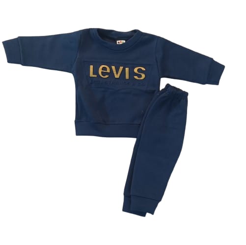 Levi's Fleece Sweatshirt & Pants Set  | boys 2 pc Outfit