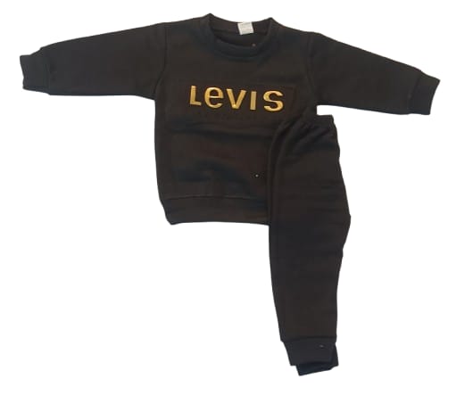 Levi's Fleece Sweatshirt & Pants Set  | boys 2 pc Outfit