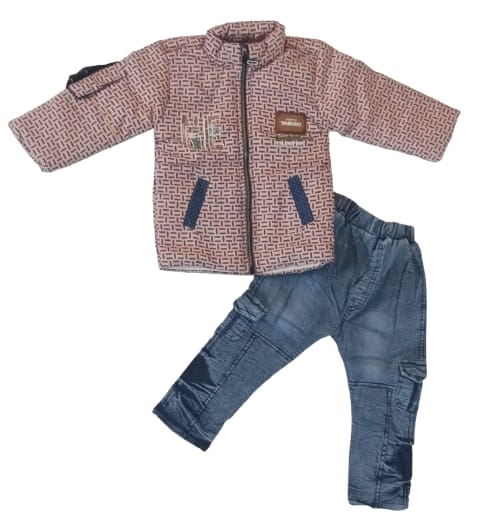 Kids Winter Puffer Jacket for Boys _ Warm Quilted Outerwear for 1 to 3 Years