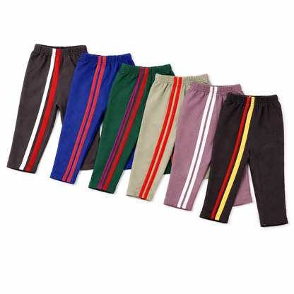 Baby Winter Jogger Pants with Side Stripes _ 6 Months To 1 Year
